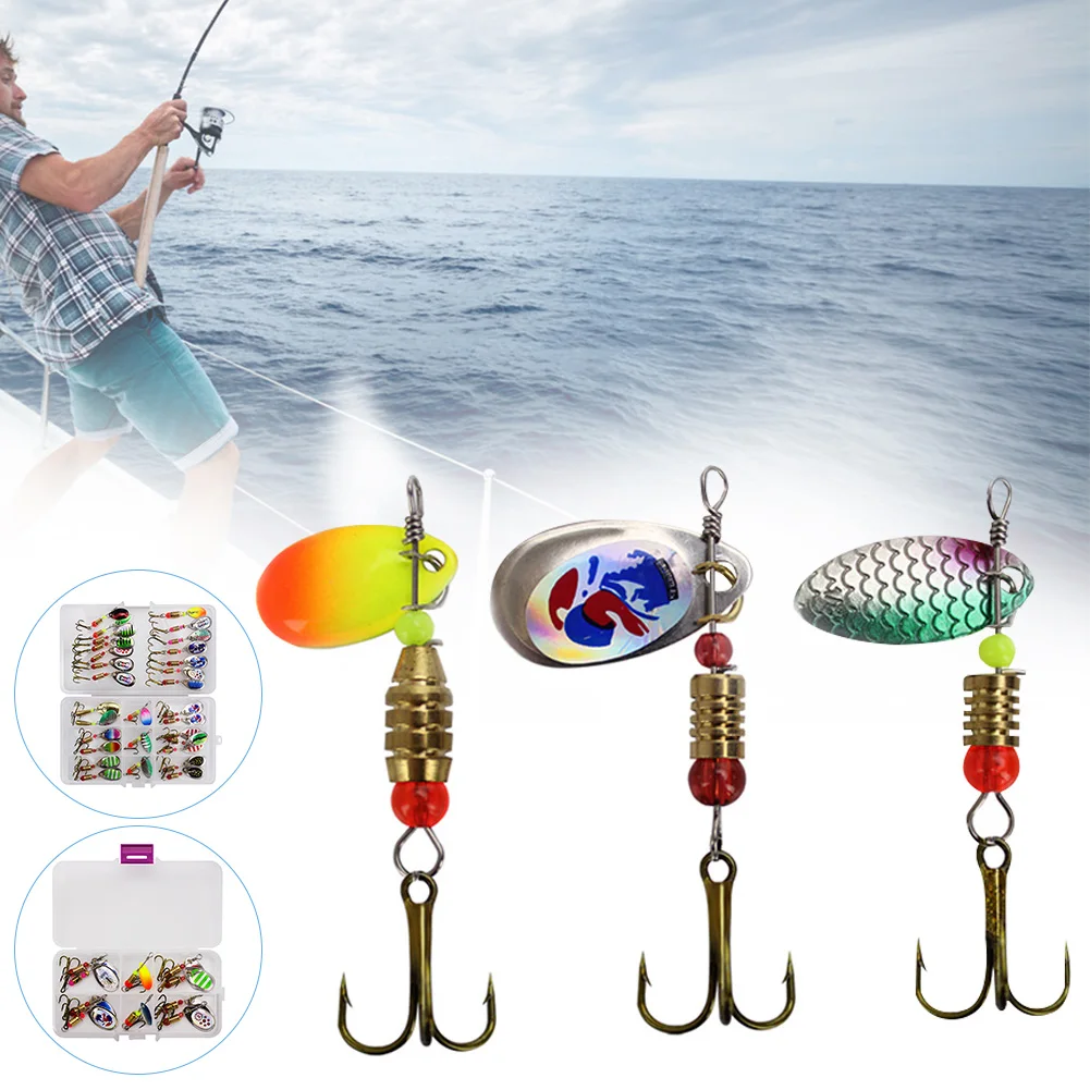 10/30 шт блесна для рыбалки бас искусственные приманки жесткая металлическая