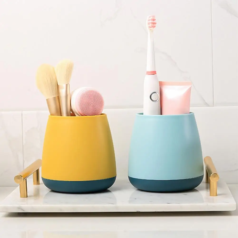 

70% Dropshipping!!Toothbrush Holder Punch-free Wall Mount PP Home Self Adhesive Toothbrush Stand for Bathroom