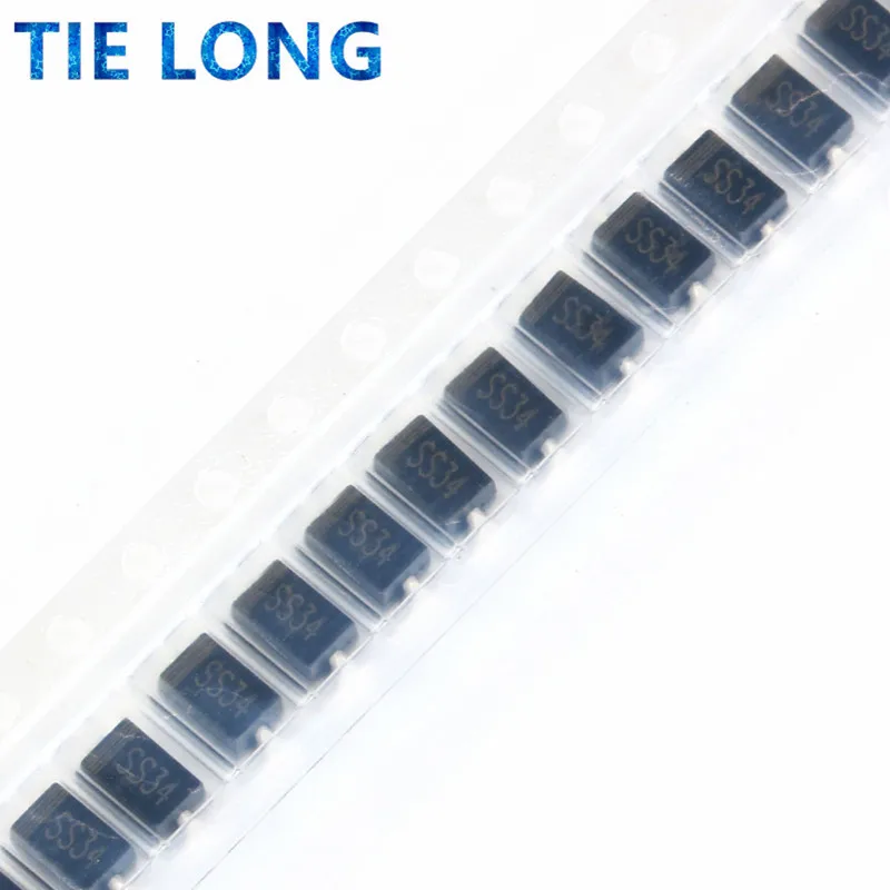 50 шт. 1N5822 SMA SS34 smd do-214ac IN5822 диод Шоттки ss34 | Электронные компоненты и принадлежности