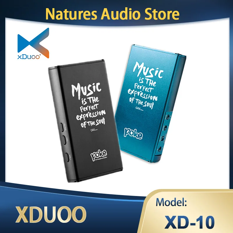 

XDUOO poke XD-10 XD10 HIFI audio AK4490 portable DAC AMP headphone amplifier USB DAC support DSD256 32Bit/384KHz