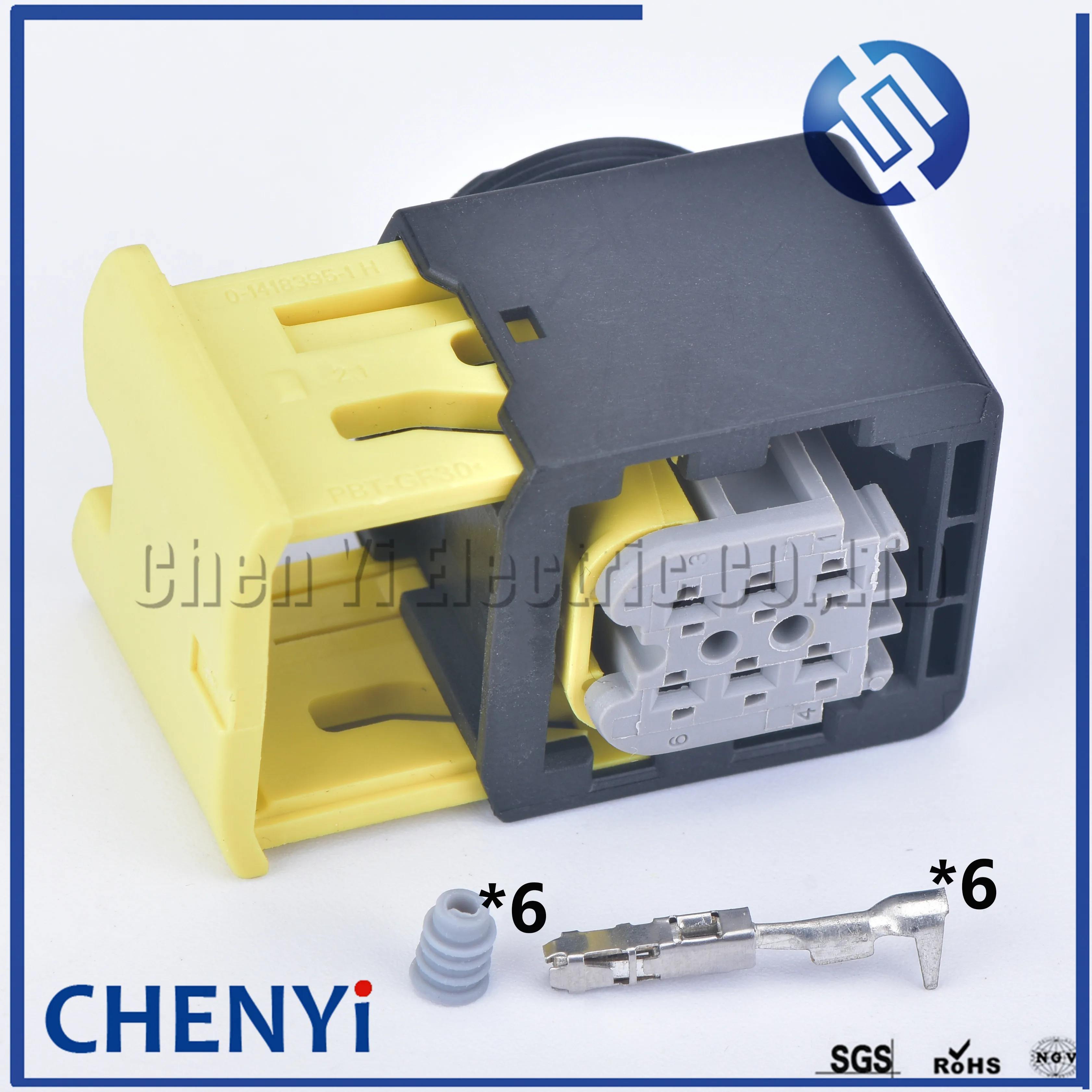 1 комплект TE 6 pin female 2 1418469 азотный кислородный датчик контроллер Авто провод