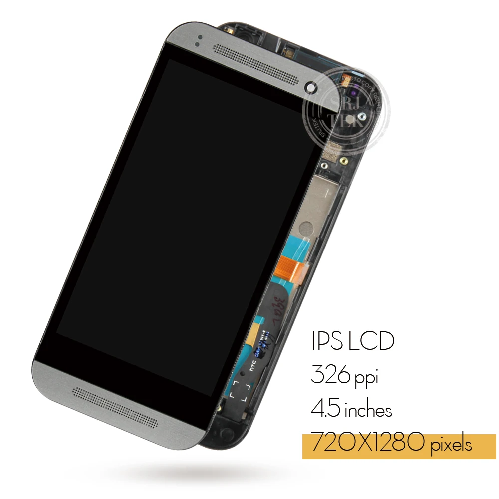 Протестированный 4," для htc One Mini 2 M8 Mini ЖК-сенсорный экран с рамкой для htc One Mini 2 M8 Mini дисплей дигитайзер сборка
