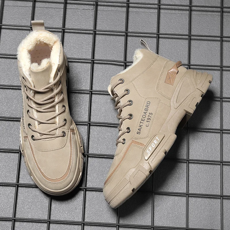 

Зимние ботинки 2021, мужские плюшевые теплые зимние ботинки, женские ботильоны