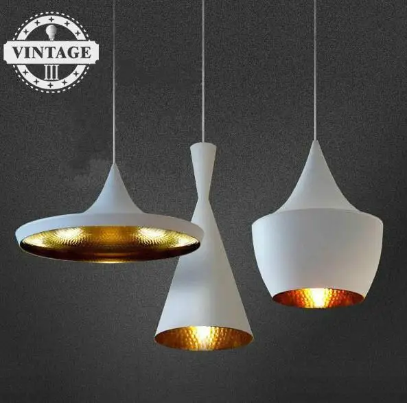 Музыкальная Подвесная лампа с медным абажуром 3 шт./упак. Черный Новый ABC (высокий