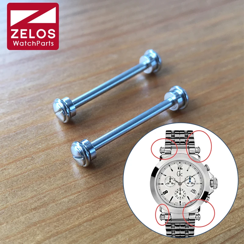 Стальная винтовая трубка Ушная планка для часы ремешок тела|Ремонтные