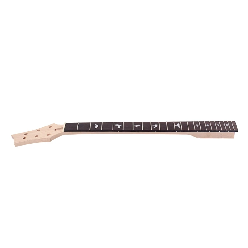 

Electric Guitar Neck Solid Wood Maple DIY Replace 22 Frets 24.75in Truss Rod 62KF