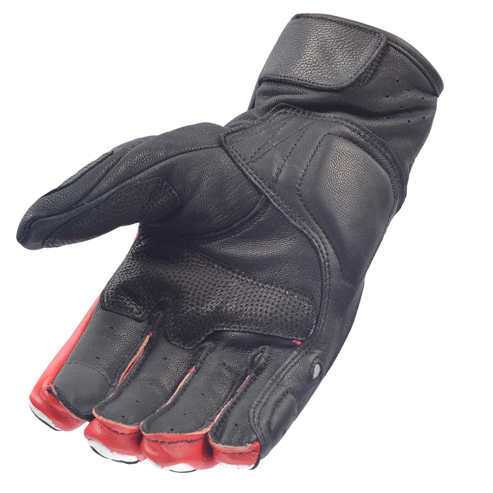 

Lack Sports Airy Summer Street Motorcycle Racing Gloves Red/Black