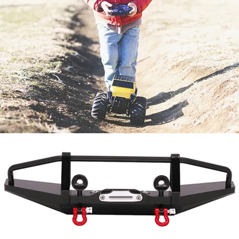 

Аксессуары для радиоуправляемого переднего бампера 1:10, ударопрочный детский высококачественный симулятор, легкая установка, запасные час...