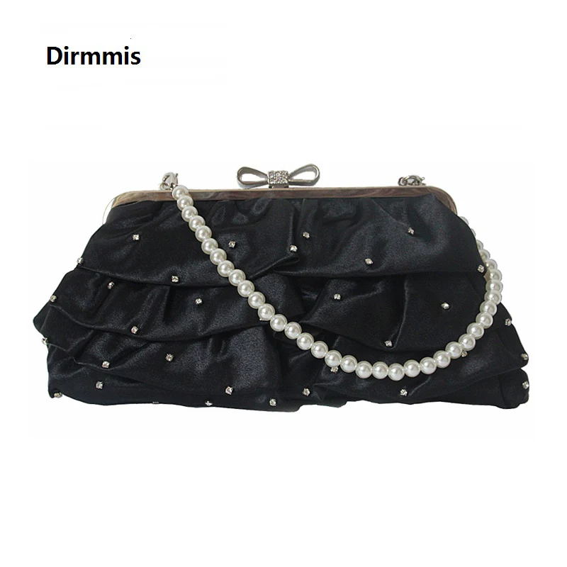 Новая модная женская сумочка однотонная роскошная черная бежевая вечерняя с