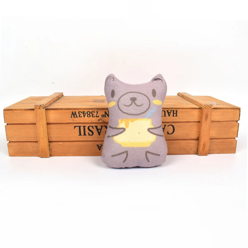 

Teeth Grinding Catnip Toys Funny Interactive Plush Cat Toy Pet Kitten Chewing Vocal Toy Claws Thumb Bite Cat Mint For Cats