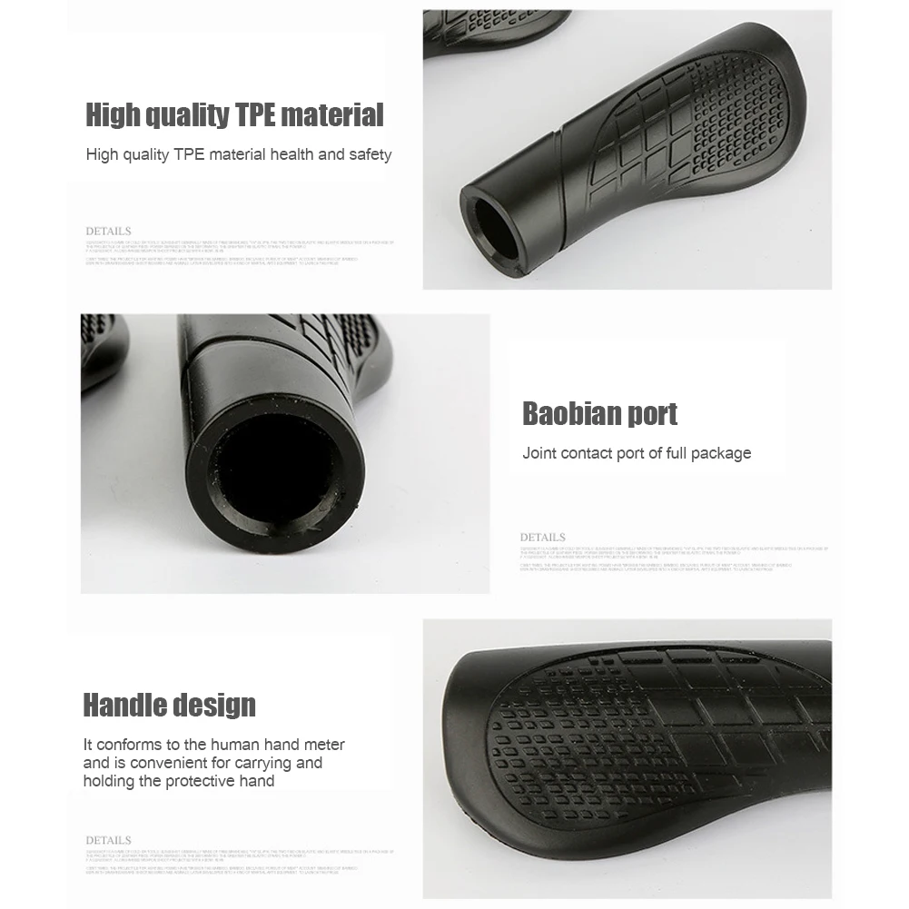

2pcs Electric Scooter Handlebar Cover Fixed Non Slip Hand Grips Cycling Bicycle MTB Handlebar Cover Grips for M365