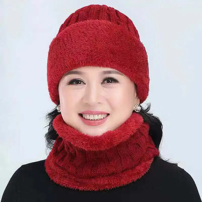 Зимняя Балаклава женские полосы вязанные шапки кепки маска Gorras теплые зимние шапки для мамы Skullies теплые шерстяные шапочки шапка для мам