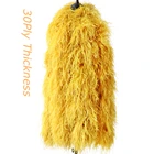 Пушистое страусиное перо Boa 810122630 слойное украшение для вечерние ринки, танцевальной сцены, свадебной одежды, шаль, поделки, шлейф, 2 метра