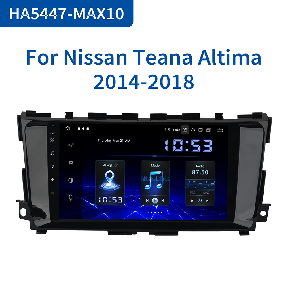 Автомобильный радиоприемник Dasaita 1 Din DSP Android 10 0 для Nissan Altima Teana 2013 2014 2015 2016 2017