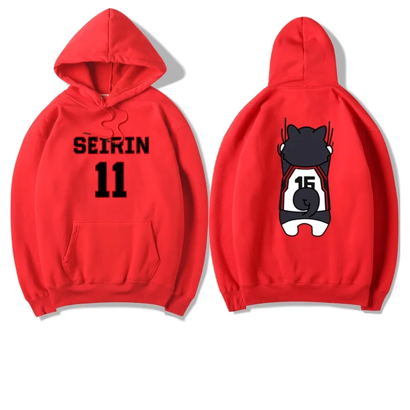 

High-Q Unisex Anime Cos Kuroko no Basket Kuroko Tetsuya Lovers Casual Pullover Hooded Hoodie Sweatshirts Jacket Coat