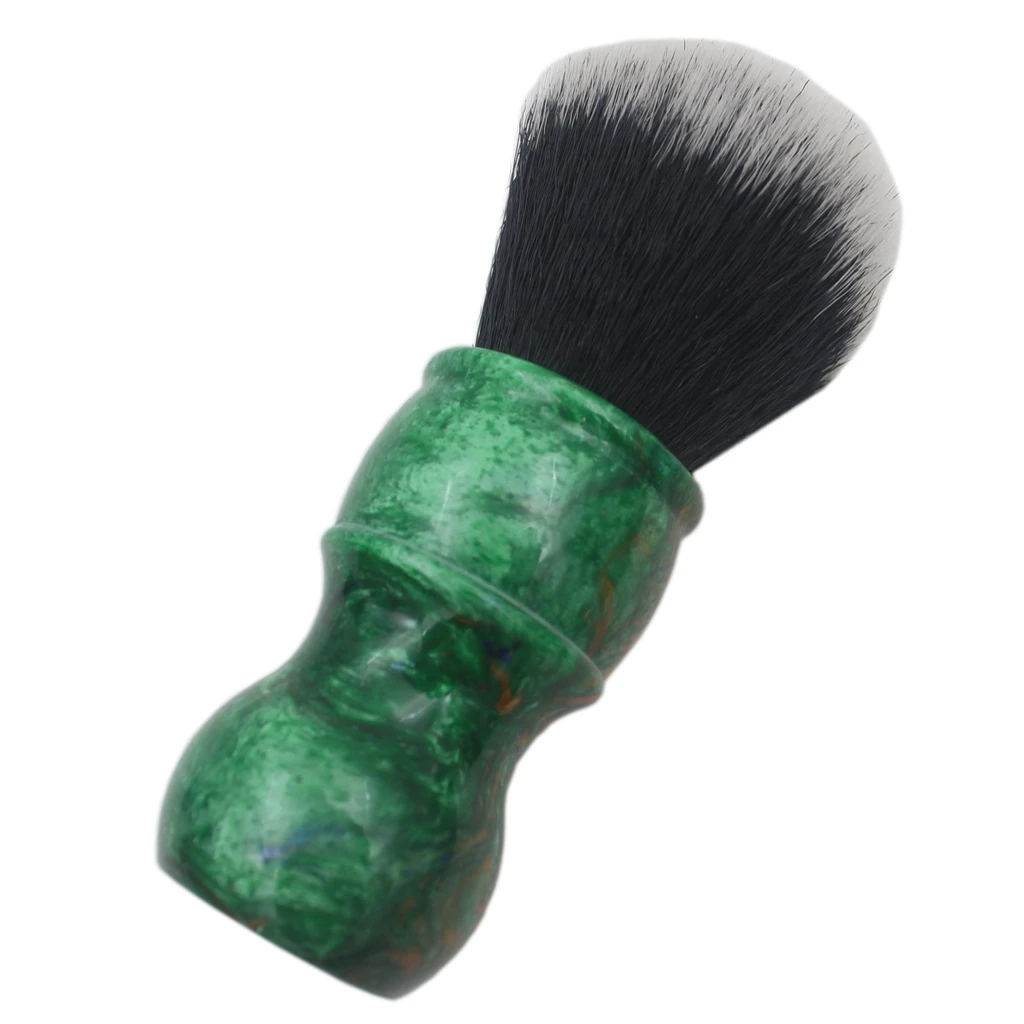 Вигбритье красочная полимерная ручка черные/белые Типсы синтетические волосы