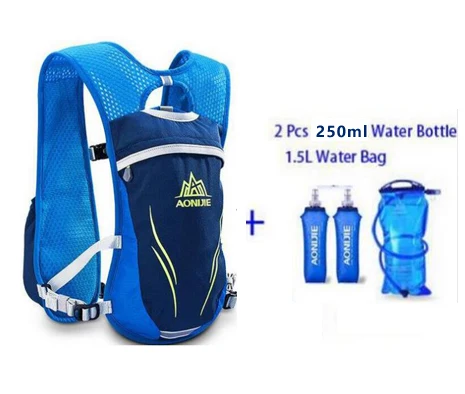 NEW AONIJIE Running Marathon Hydration Nylon 5.5L Outdoor Running Bags Hiking Backpack Vest Marathon Cycling Backpack