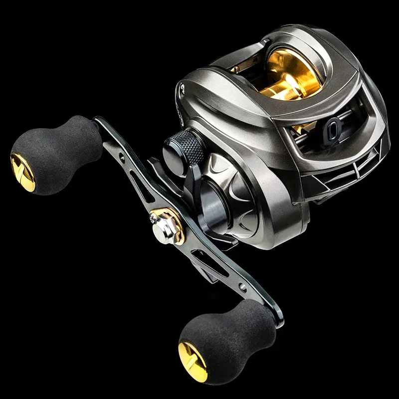 

LINNWL Baitcasting Reel 8KG Max Drag Reel For Fishing Reel 7.2:1 High Speed Saltwater Casting Fishing Wheel Tackle 2021