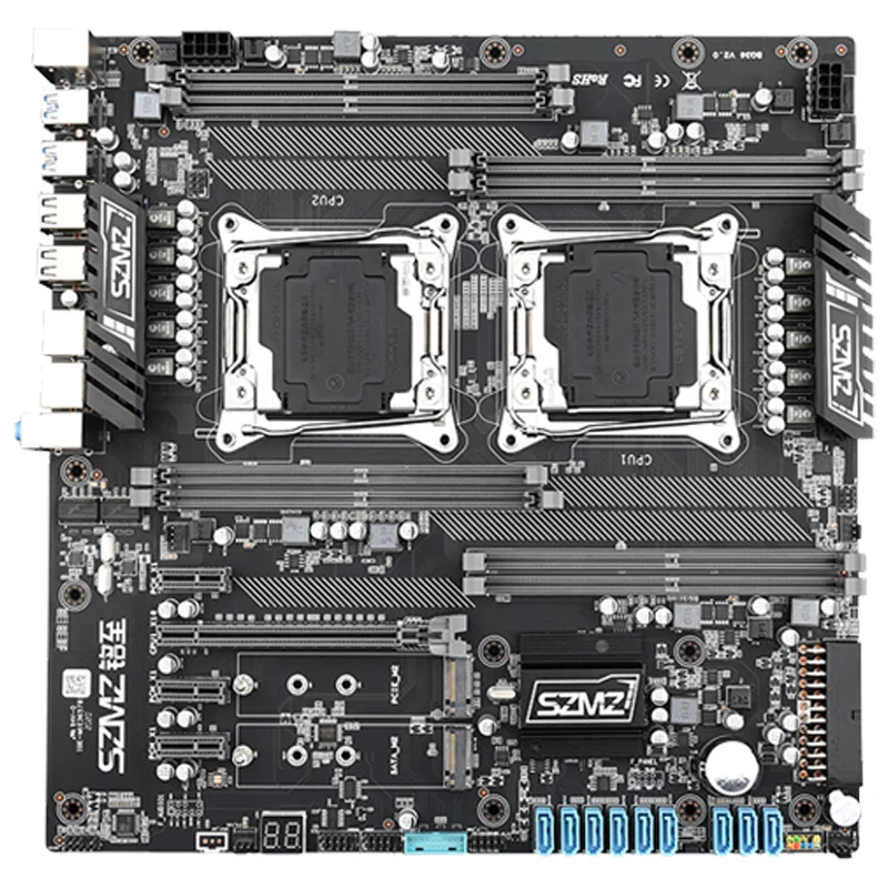 Материнская плата SZMZ X99 разъем LGA 2011 v3 поддержка процессора Xeon E5 2678 2680 2620 V3 V4