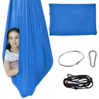 Детские и взрослые уличные качели для использования в помещении для сенсорных детей для лечения мягкой эластичной сумки устойчивое сиденье подвесное кресло