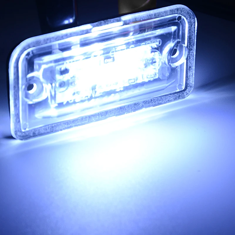2 шт. 3LED номерной знак светильник номерного знака светильник лампы для Mercedes Benz CLK280 500 W209 C209 02-09 12V 2,5 W
