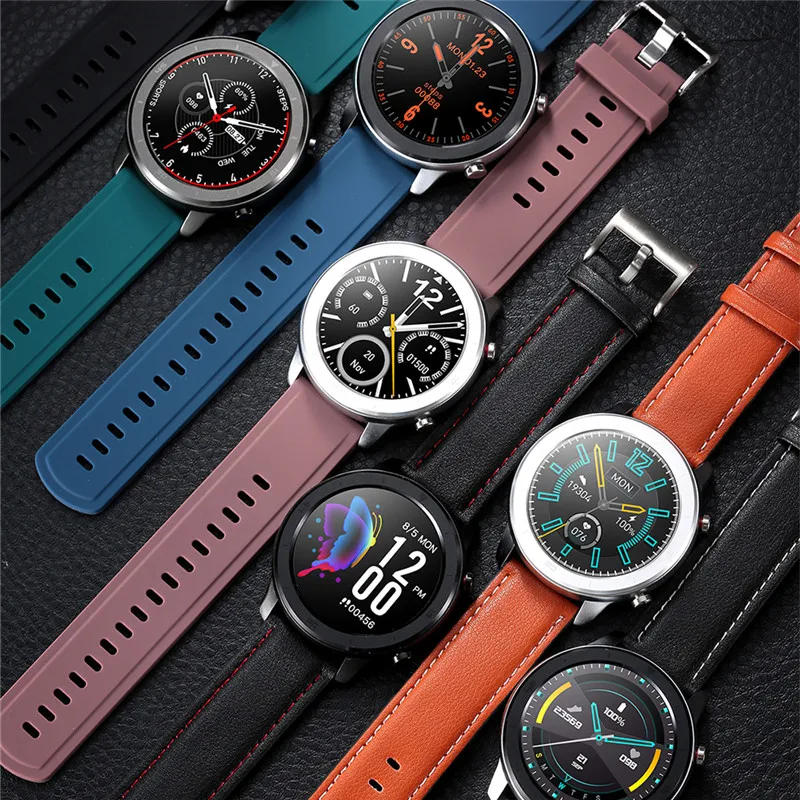 

DT78 Smart Watch Full Touch Round Smart Watch Men Retro Business IP68 Sport Watch for Men Bluetooth Control Heal