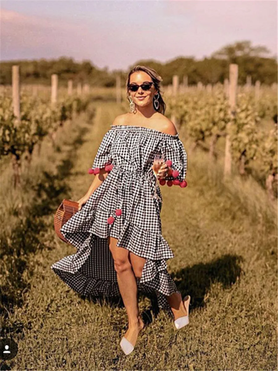 Вадим Новое поступление на открытом воздухе летняя полиэфирная Slash шеи Короткое