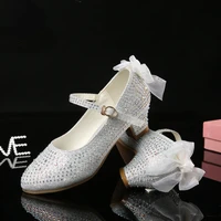 childrens high heels spring and autumn shoes princess shoes