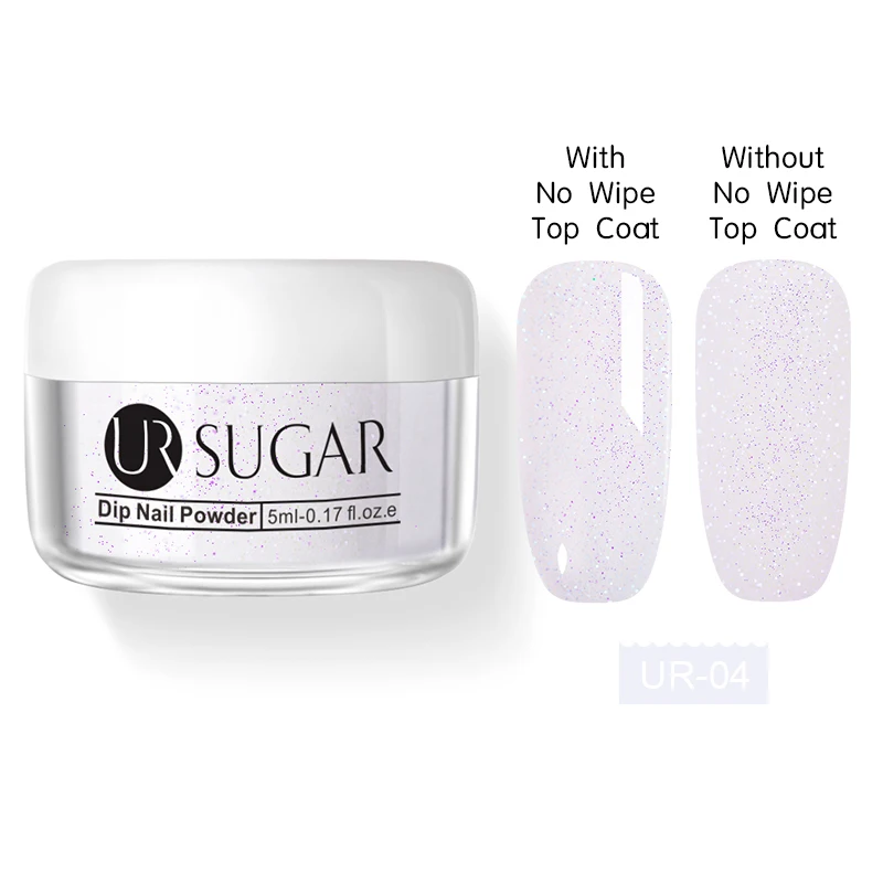 4 Ur Sugar 5 мл голографическая погружающаяся пудра для ногтей градиентный французский блеск Dip порошок для ногтей пигмент для украшения ногтей натуральный сухой - Цвет: 4