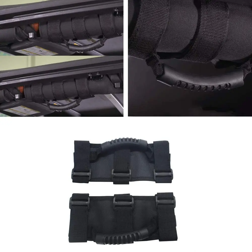 2 упаковки рулонных ручек для Jeep Wrangler YJ TJ JK JKU JL JLU Прочная рукоятка