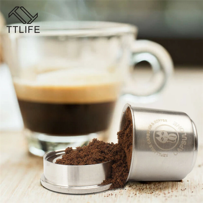 TTLIFE многоразовая капсула для кофе капсулы многоразовый фильтр чашка подходит