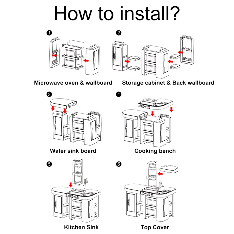 

49/53pcs Kids Simulation Kitchen Set Toys Miniature Food Cook Fun Game Toys Children Education Toy 34.5x33x72.5cm / 61x33x72.5cm