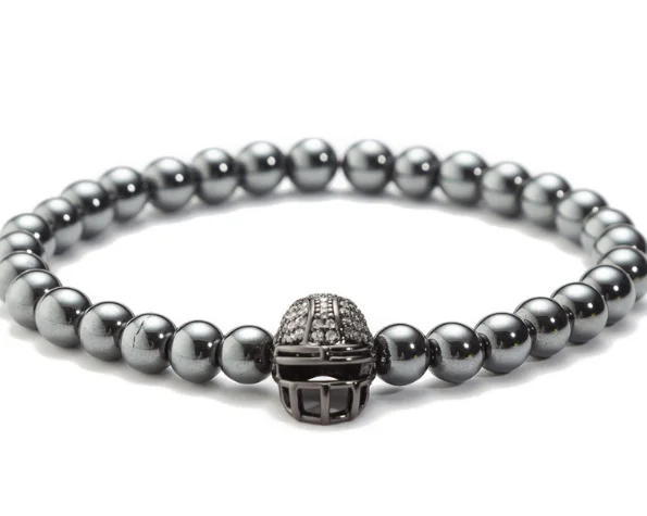 

helmet 8mm bohemian multicolor Agate beads Chakra Reiki Buddha Yoga Bracelet elastic adjustable Volcanic Stone Bangles w3r2