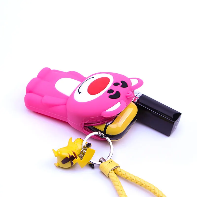 Новинка лидер продаж силиконовый кошелек для монет сумка Детская с кроликом