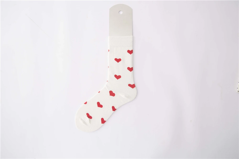 INS/Ulzzang носки для девочек в стиле Харадзюку с забавными рисунками фруктов и животных; носки в полоску с изображением котенка, яйца, сердца, ананаса; Рождественский подарок