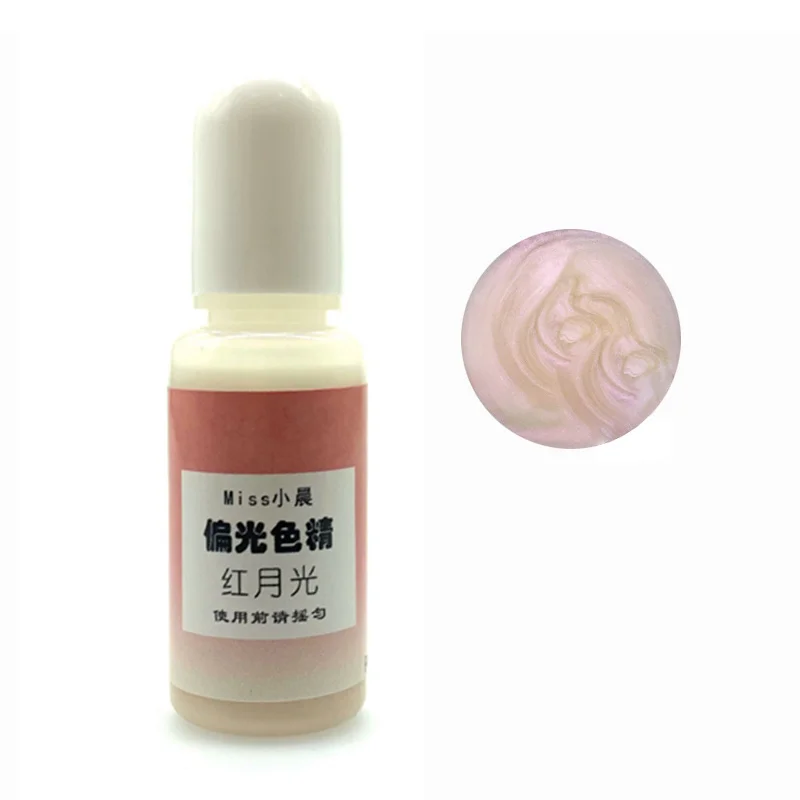 Русалка Кристалл эпоксидный УФ смолы краситель пигмент Быстросохнущий 24 цвета