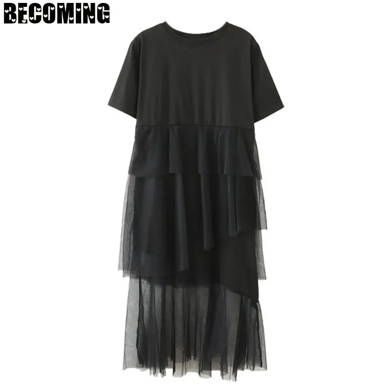 Платье для беременных женщин свободное хлопковое платье с коротким рукавом