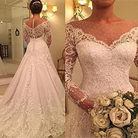 Wuzhiyi Vestido de Noiva Casamento ТРАПЕЦИЕВИДНОЕ свадебное платье высокого качества trouwjurk Бисероплетение Китай Свадебные платья Matrimonio свадьба