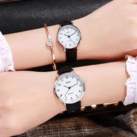 2021 simple casual simple digital scale couple watch korean style trendy frosted belt student watch watches for women
