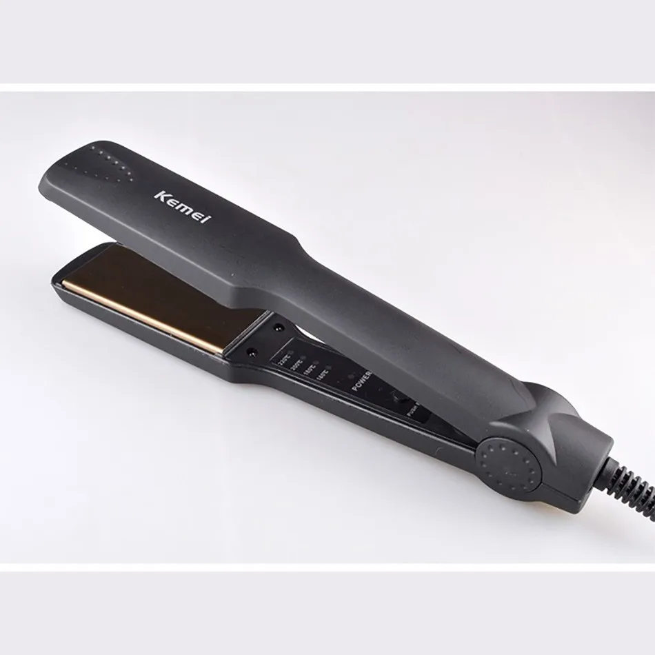 Kemei KM-329, профессиональные выпрямители, электрический выпрямитель для бороды, выпрямитель для волос, плоский утюг, быстрый разогрев, KM-328, инструменты для укладки