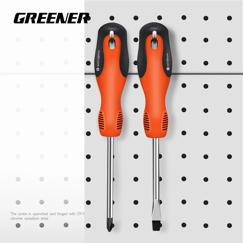 

Household Screwdriver Set Screw Driver Bit Magnetic Cross and straight ​Screwdrivers Screw Holder For Electrician Hand Tools