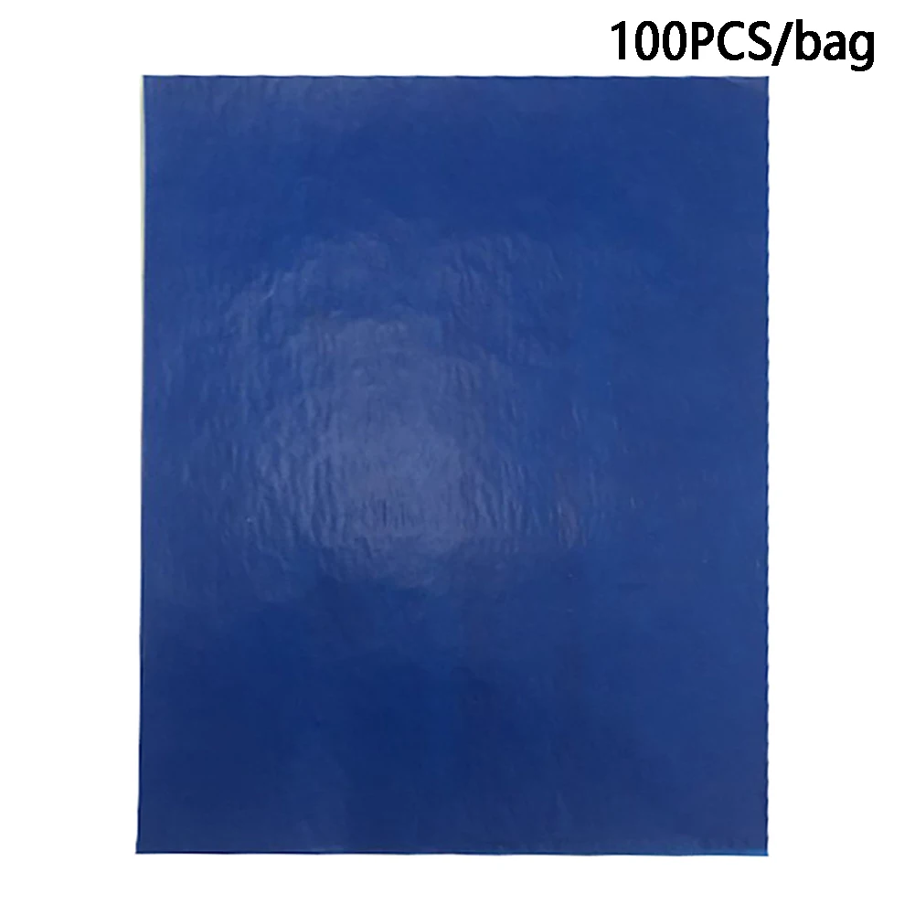 

100pcs Reusable Embroidery Painting Fabric Drawing One Side A4 DIY Handmade Cloth Transfer Colorful Carbon Paper Multifunctional