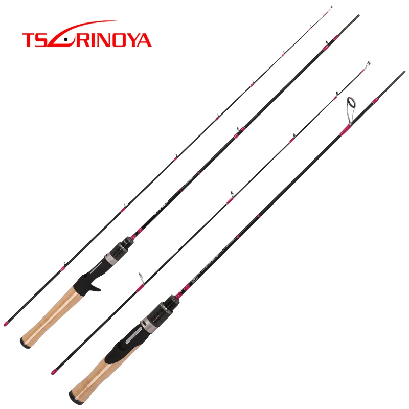 TSURINOYA CLEVER 1 19 М 6 м пробковая ручка литье спиннинг удочка UL L мощность быстрое