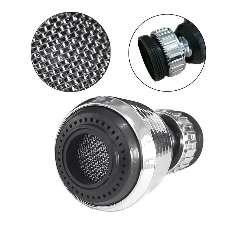 

1 pc 360 Rotating Faucet Faucet Kitchen Aerator Water Diffuser Bubbler Water Saving Filter Shower Head Nozzle Tap Connector