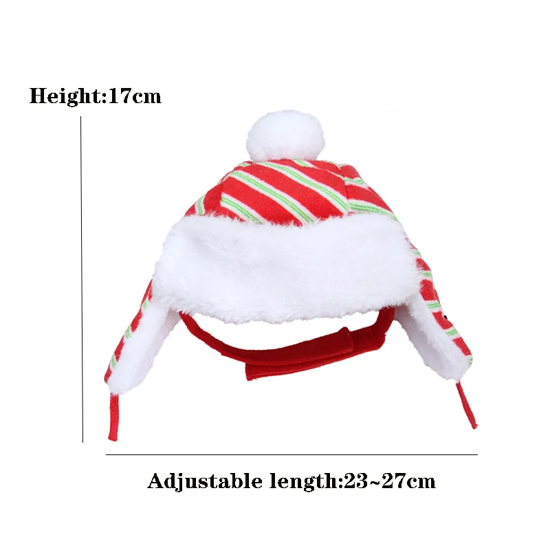 Smartpet Теплый Собака Кот шлем летчика забавные Косплэй Новогодний для домашних