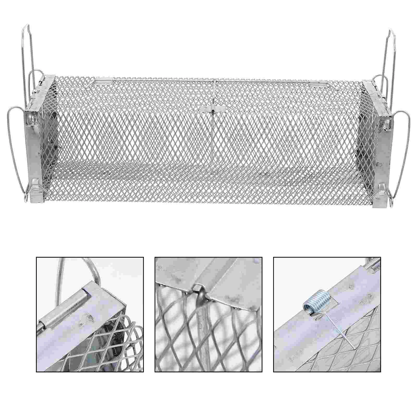 

1pc Unique Rat Trap Cage Durable Mousetrap Cage Practical Rap Catcher Cage