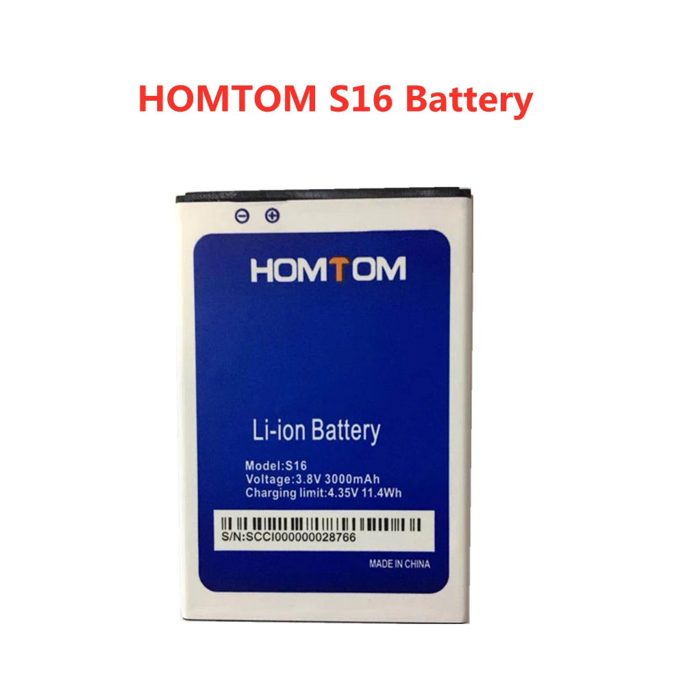 

MATCHEASY 3000mAh Battery for HOMTOM S16 5.5inch MTK6580 Smartphone