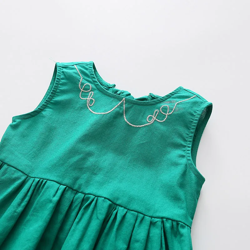 Сарафан детский с вышивкой на спине Возраст 3-12 лет | Детская одежда и обувь