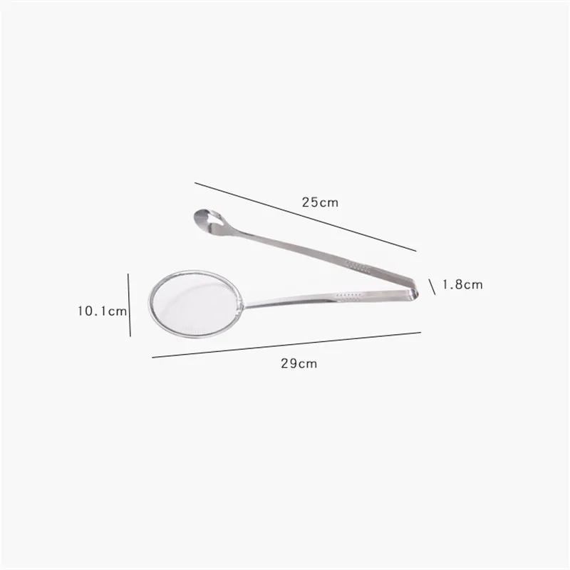 XUNZHE модный дуршлаг из нержавеющей стали кухонные принадлежности Зажим для жарки