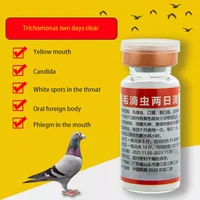 pigeon trichomonas mouth yellow respiratory tract cleaning nutritional supplement green stool weight loss loss of appetite